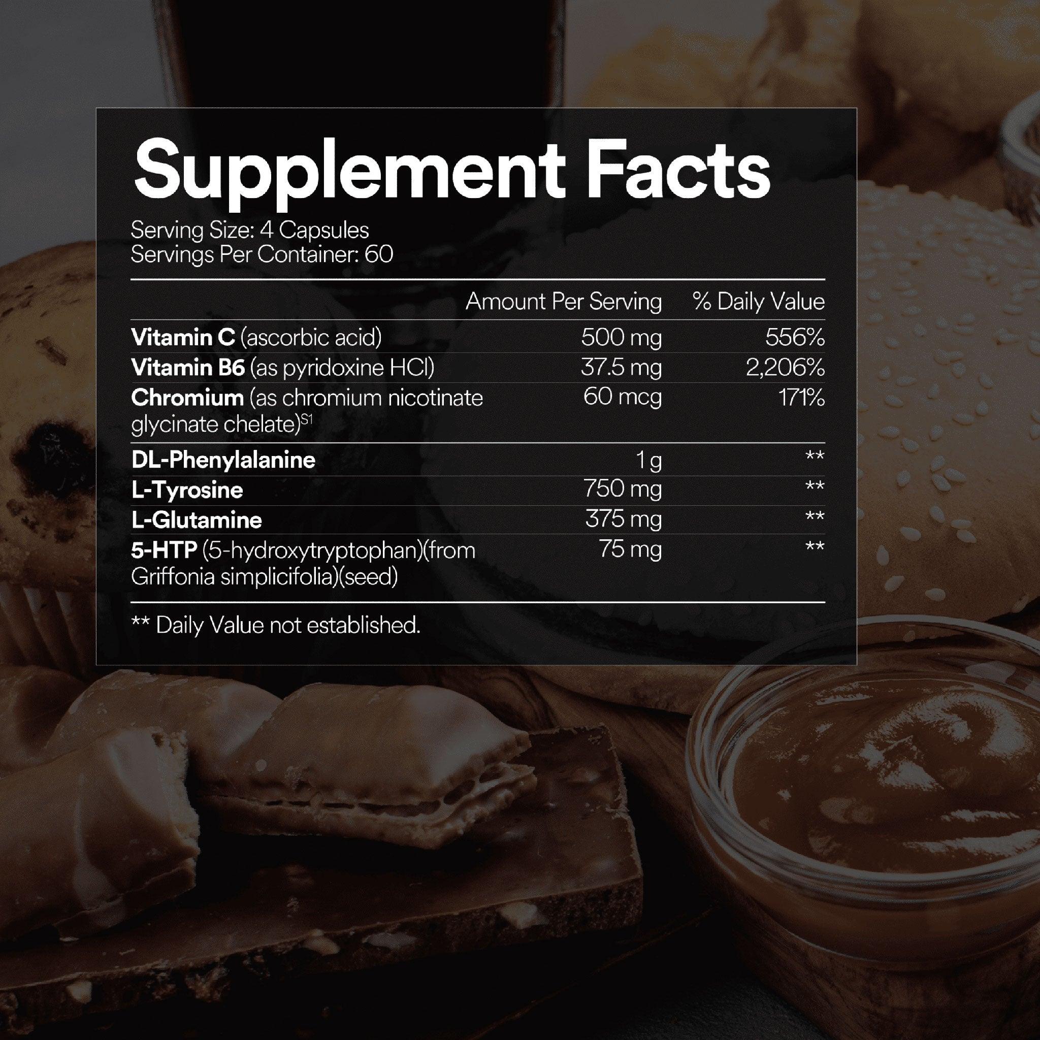 Fitties FitFight supplement facts detail