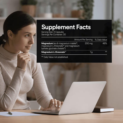 Fitties FitNeuro supplement facts detail