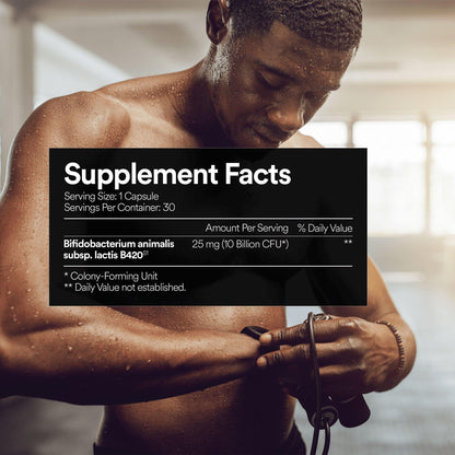 Fitties FitProbio+ supplement label detail