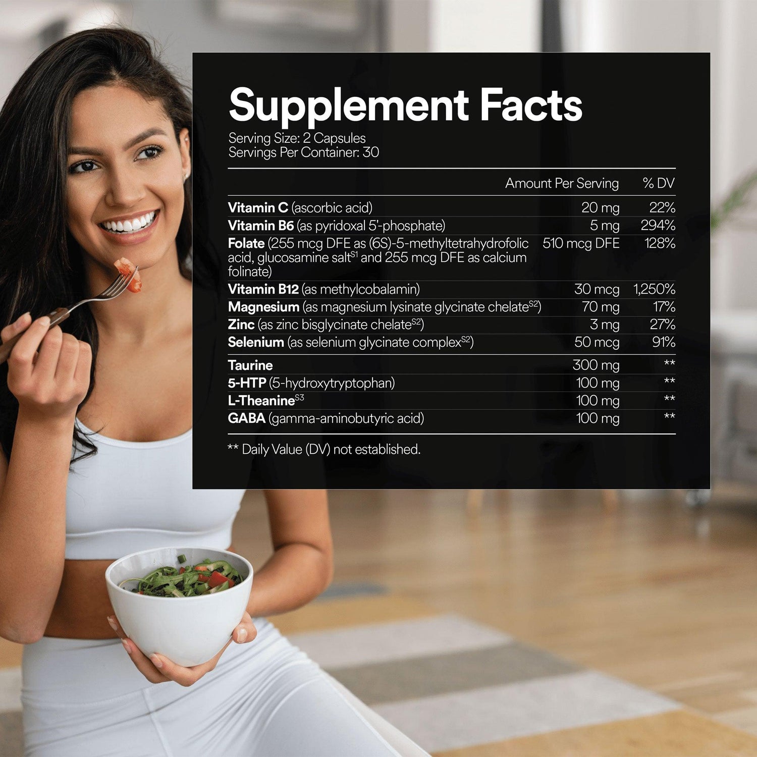 Fitties FitWell supplement facts detail